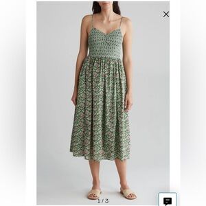 Maisie Lola Pinstripe Cotton Fit & Flare
Dress XS